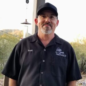 Portrait photograph of Todd Odell.