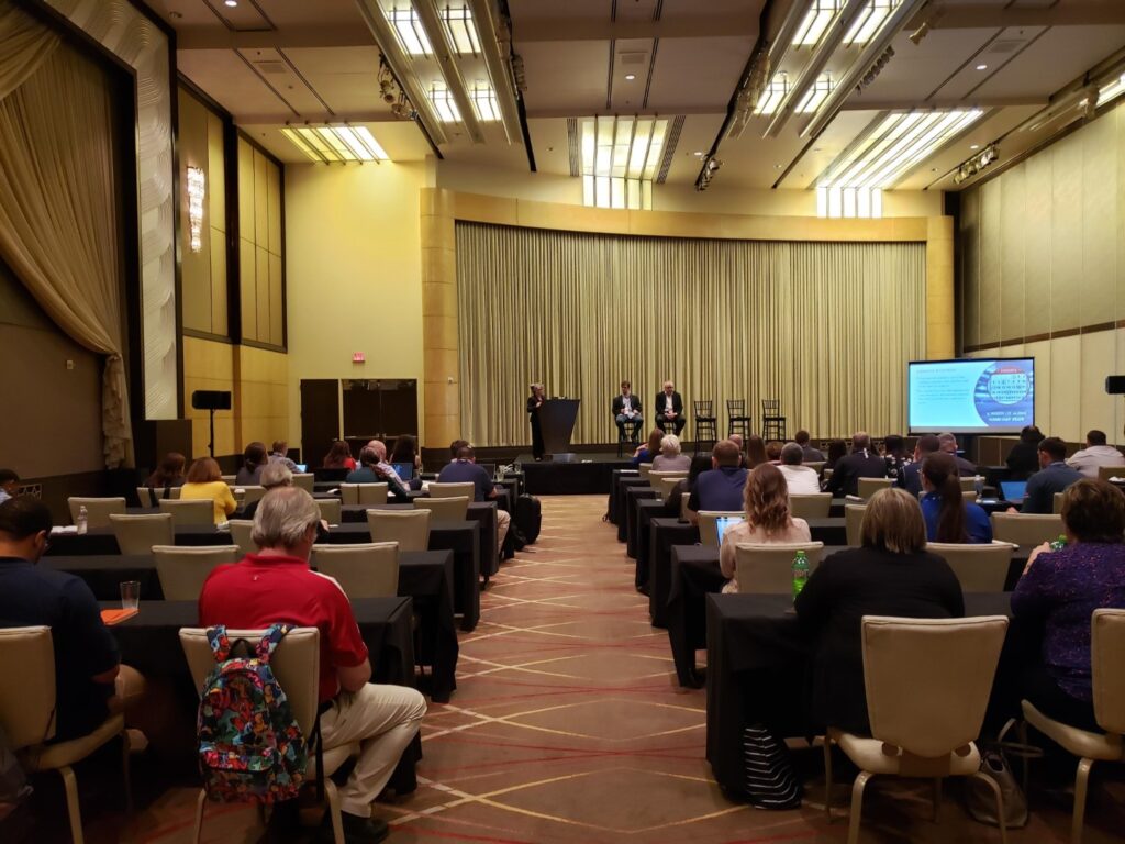 Dr. Nanette Odell leading a presentation
