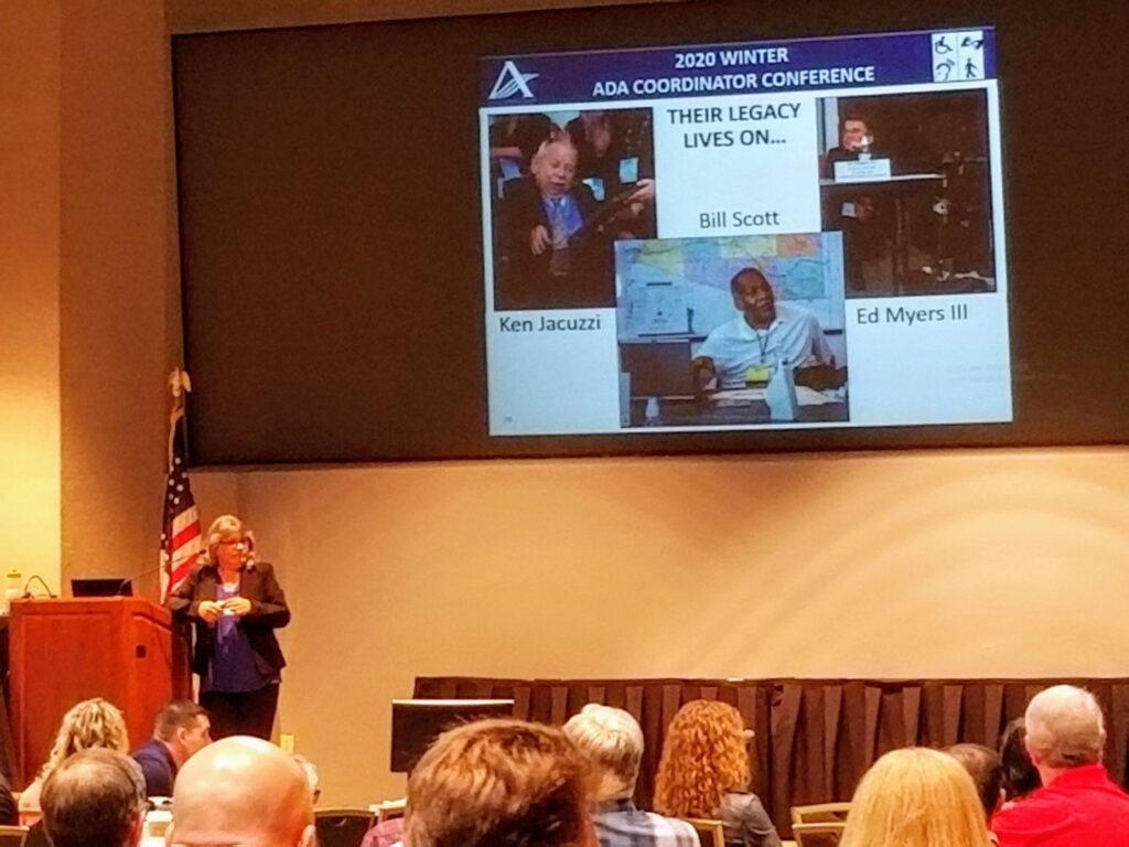 Dr. Nanette Odell leading a presentation at the National ADA Symposium